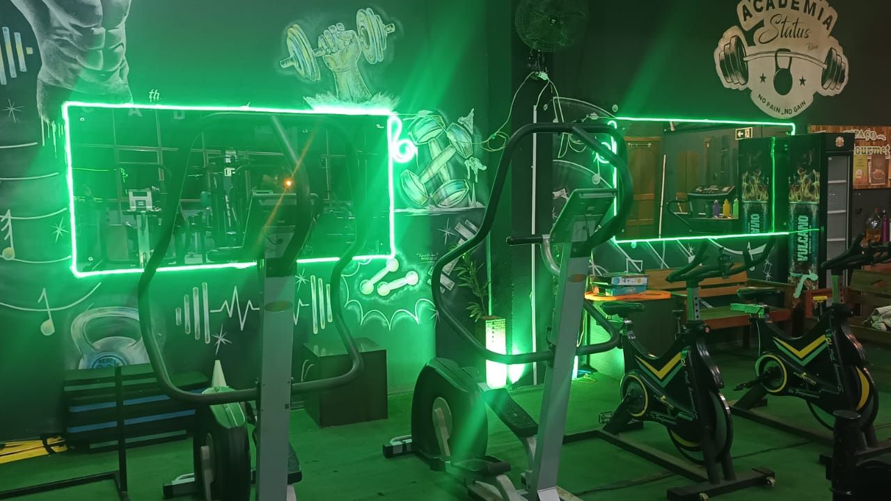 Imagem da estrutura da academia
