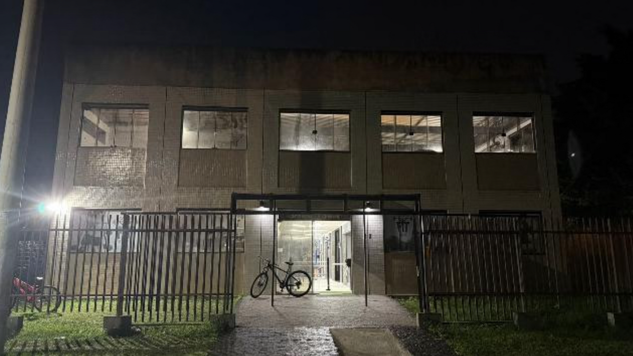 Imagem da estrutura da academia