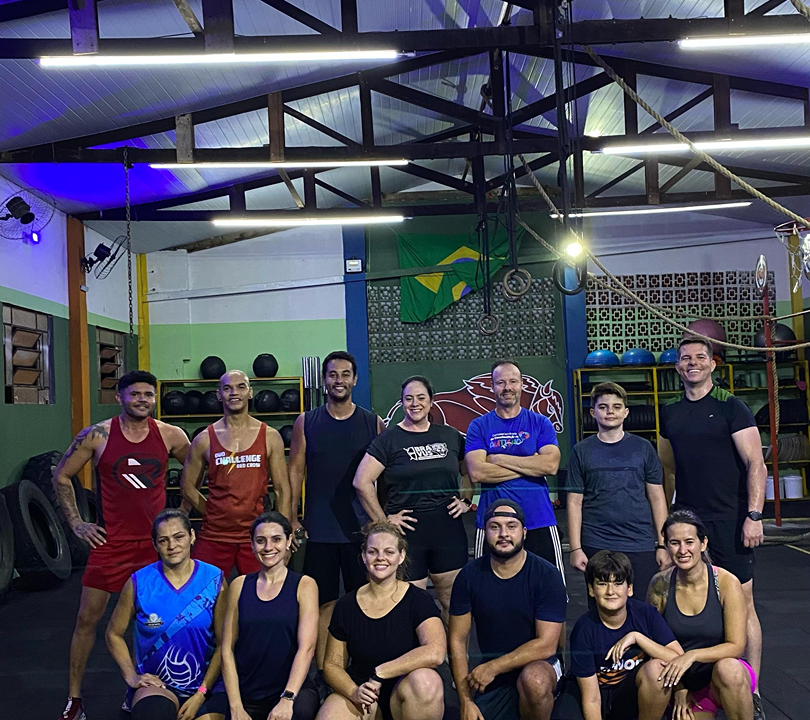 Imagem da estrutura da academia