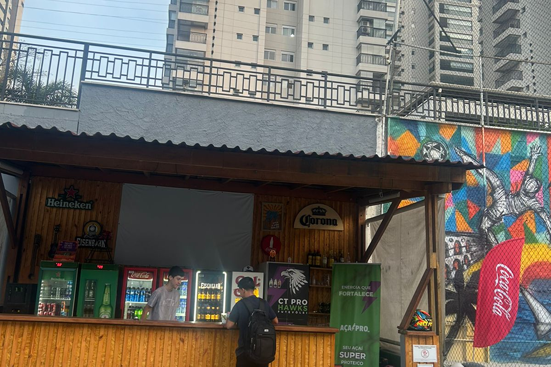 Imagem da estrutura da academia