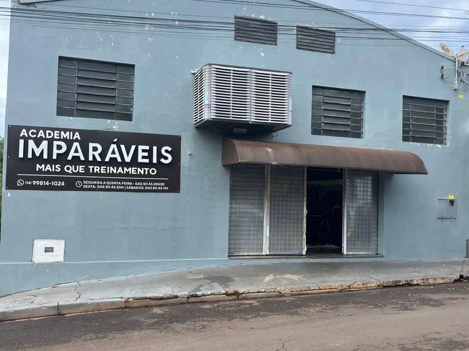 Imagem da estrutura da academia
