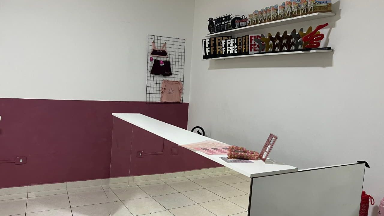 Imagem da estrutura da academia