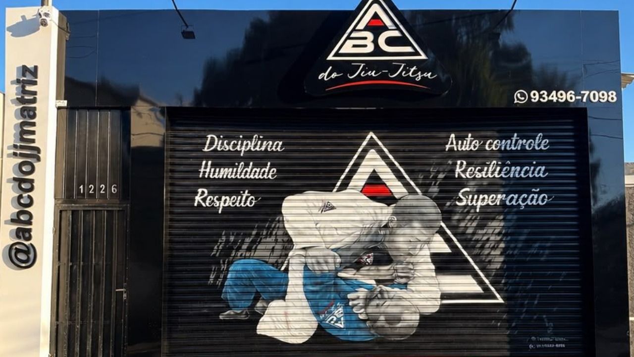 Imagem da estrutura da academia