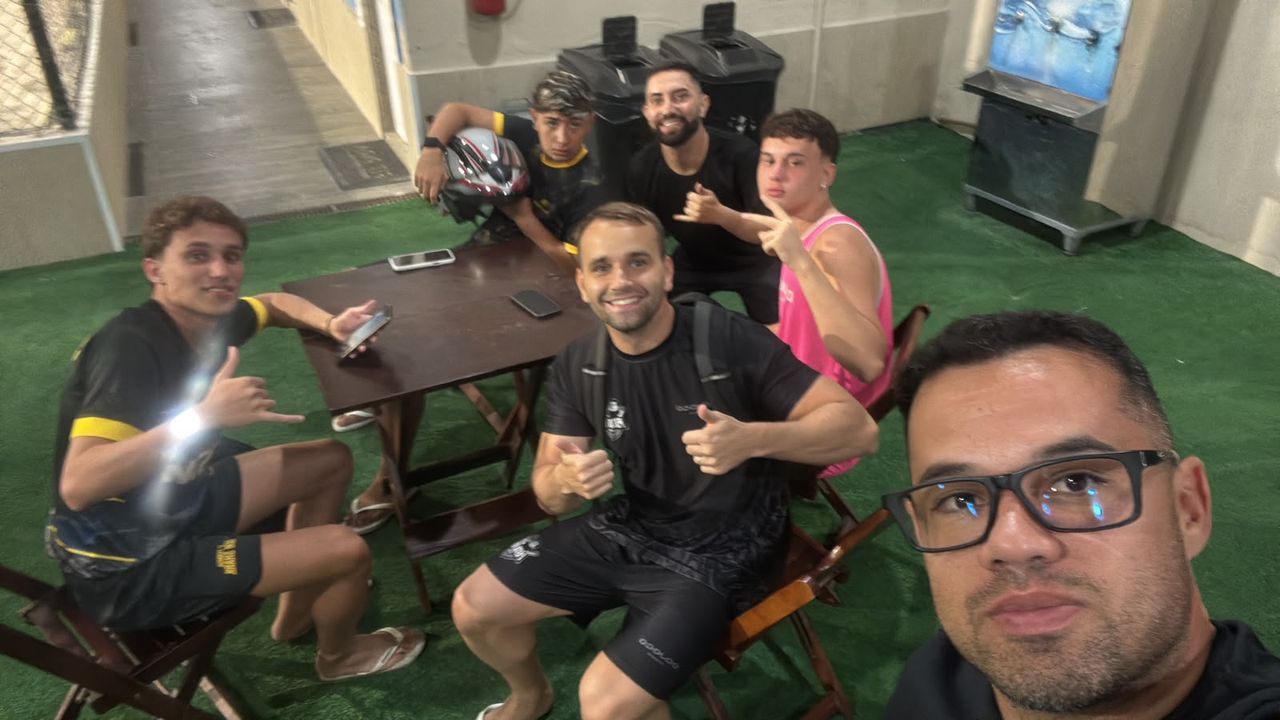Imagem da estrutura da academia