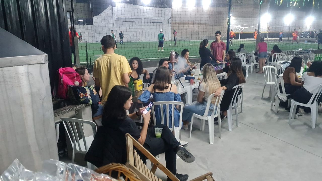 Imagem da estrutura da academia