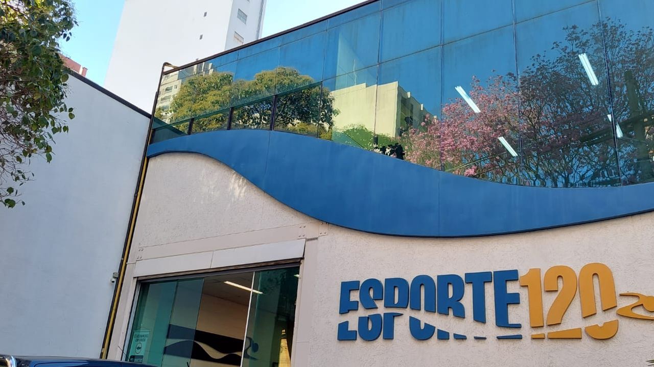 Imagem da estrutura da academia