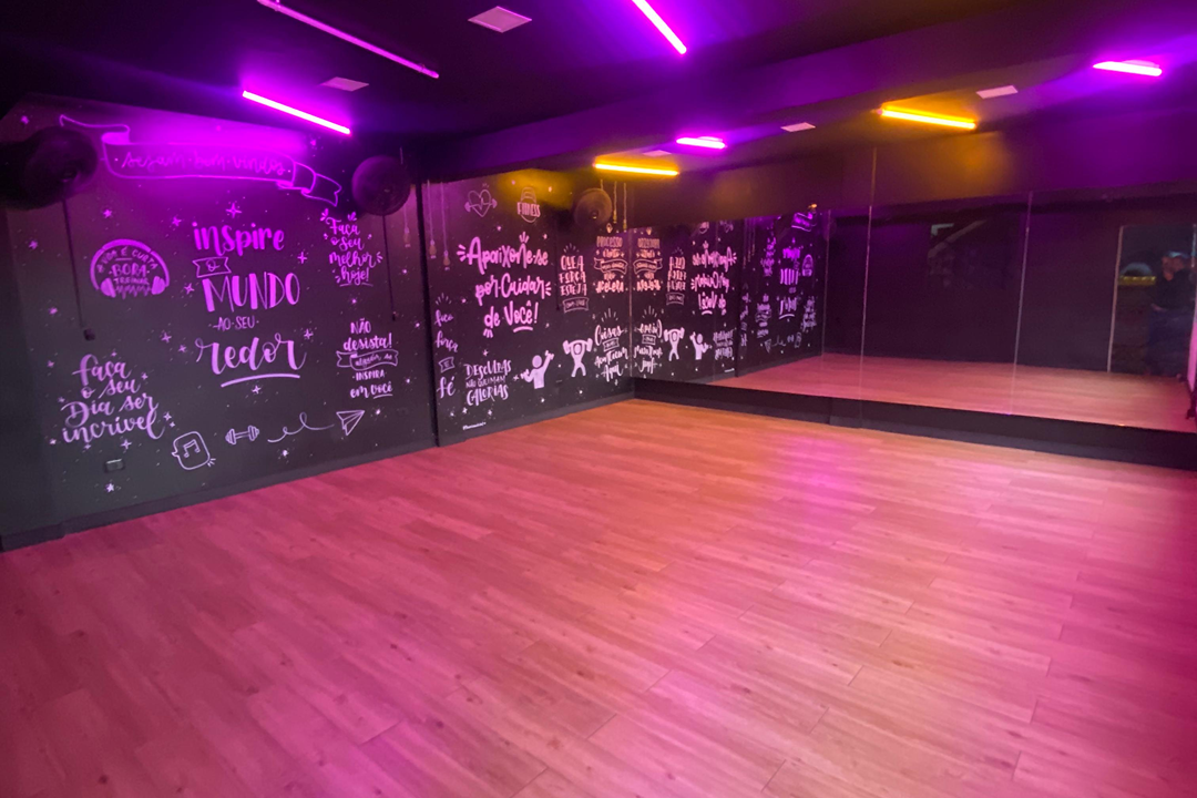 Imagem da estrutura da academia