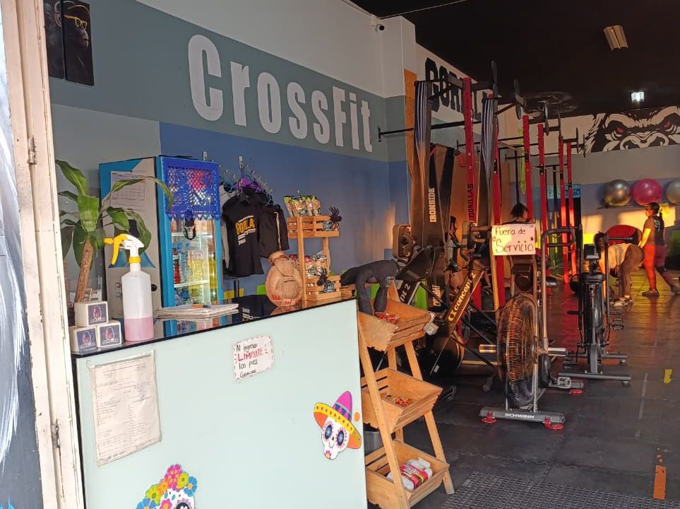 Imagem da estrutura da academia