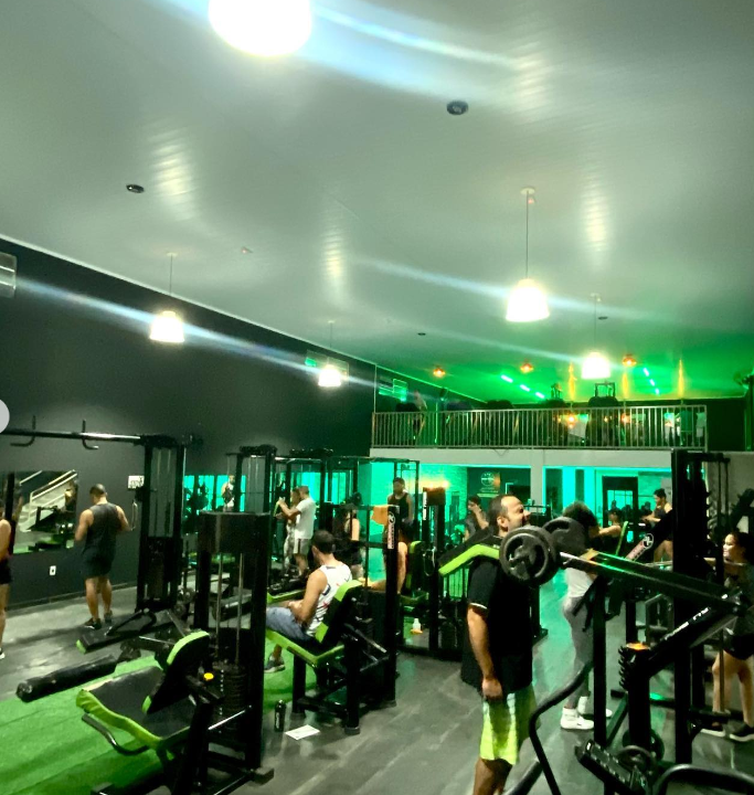 Imagem da estrutura da academia
