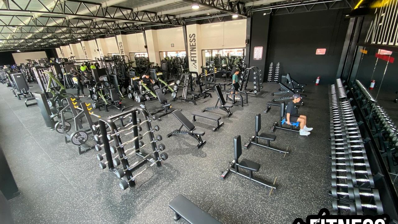 Imagem da estrutura da academia