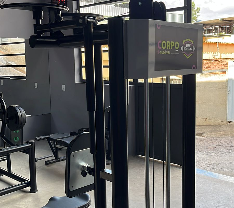 Imagem da estrutura da academia