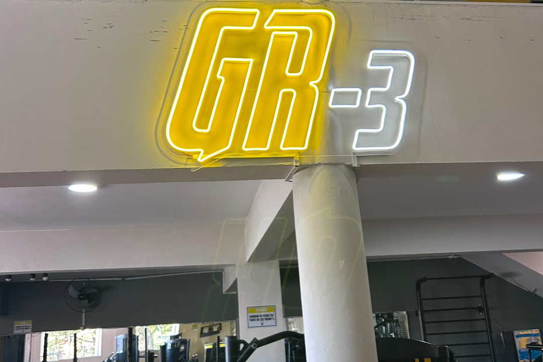 Imagem da estrutura da academia