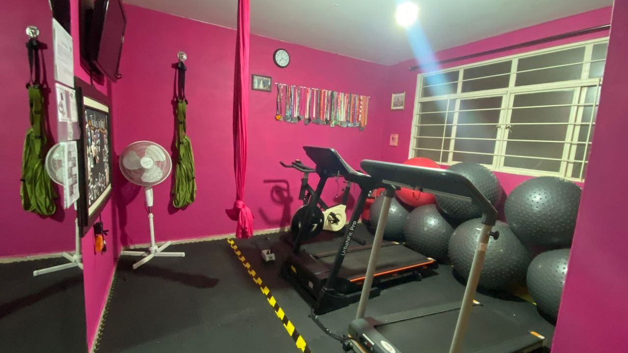 Imagem da estrutura da academia