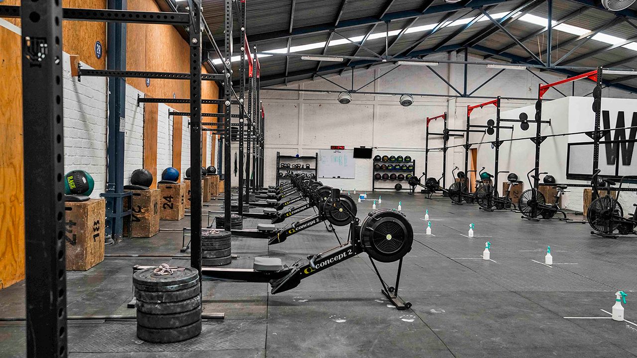 Imagem da estrutura da academia