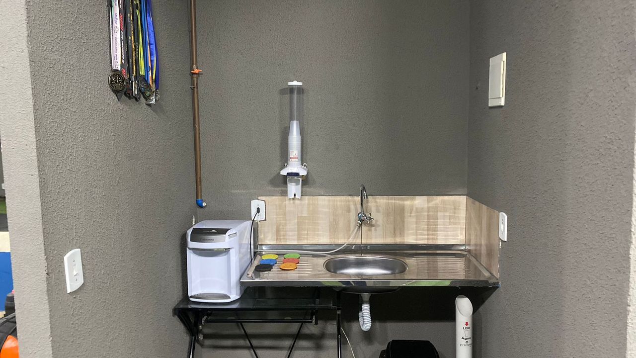 Imagem da estrutura da academia