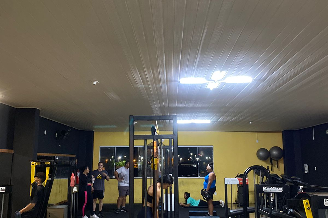 Imagem da estrutura da academia