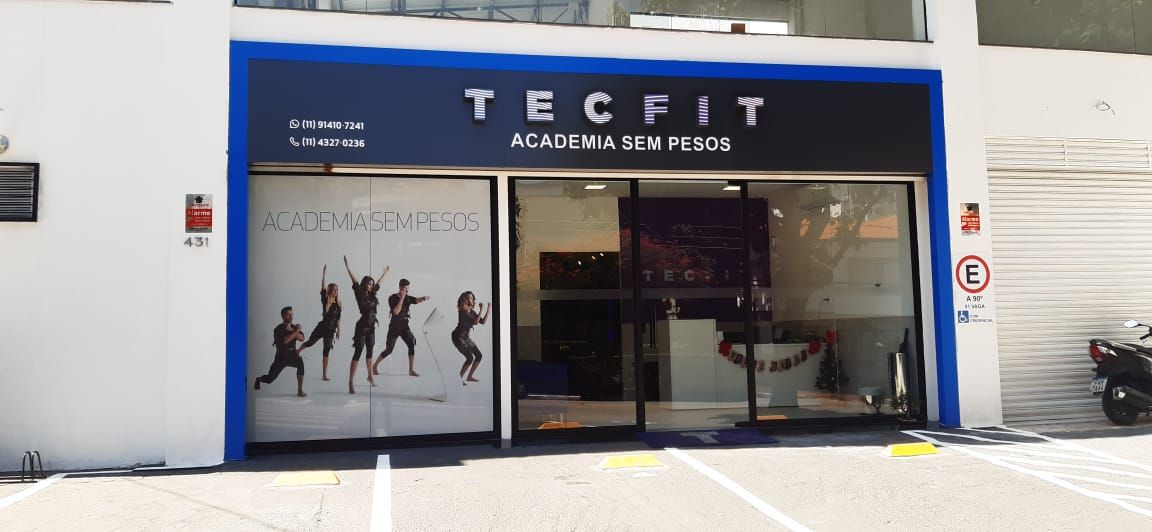 Imagem da estrutura da academia