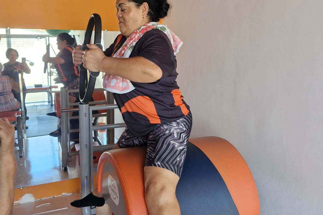 Imagem da estrutura da academia
