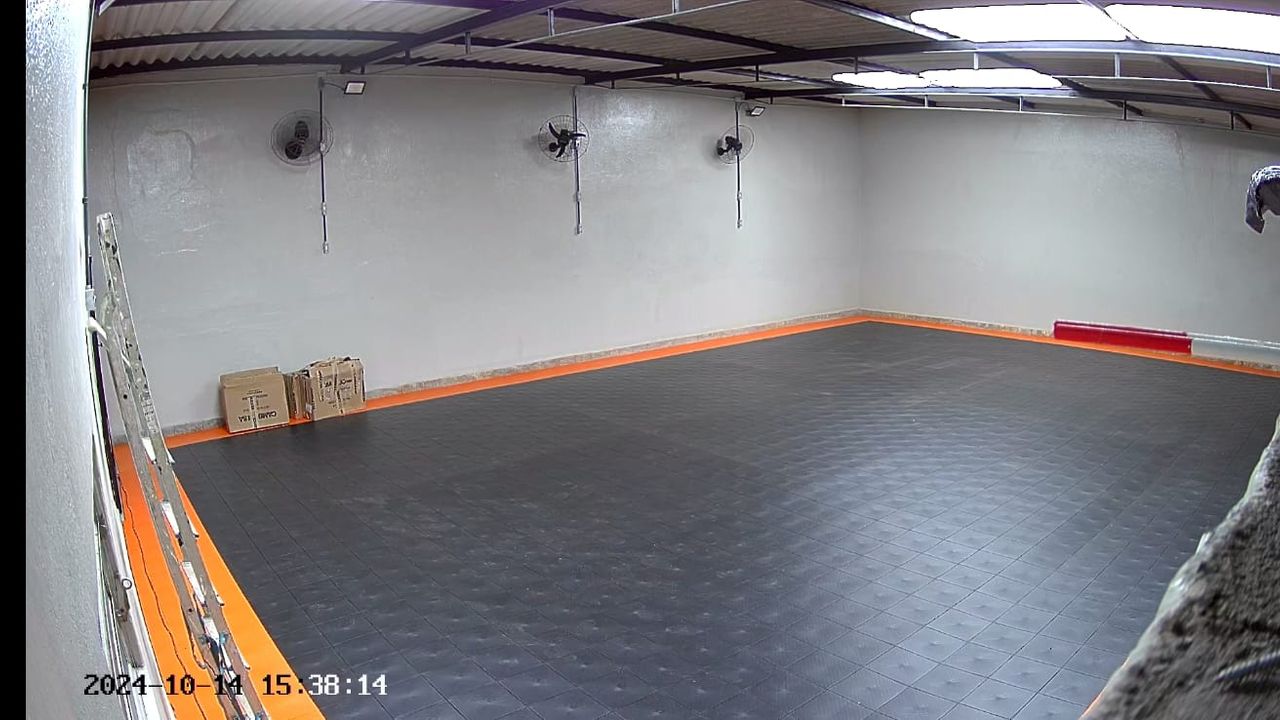 Imagem da estrutura da academia