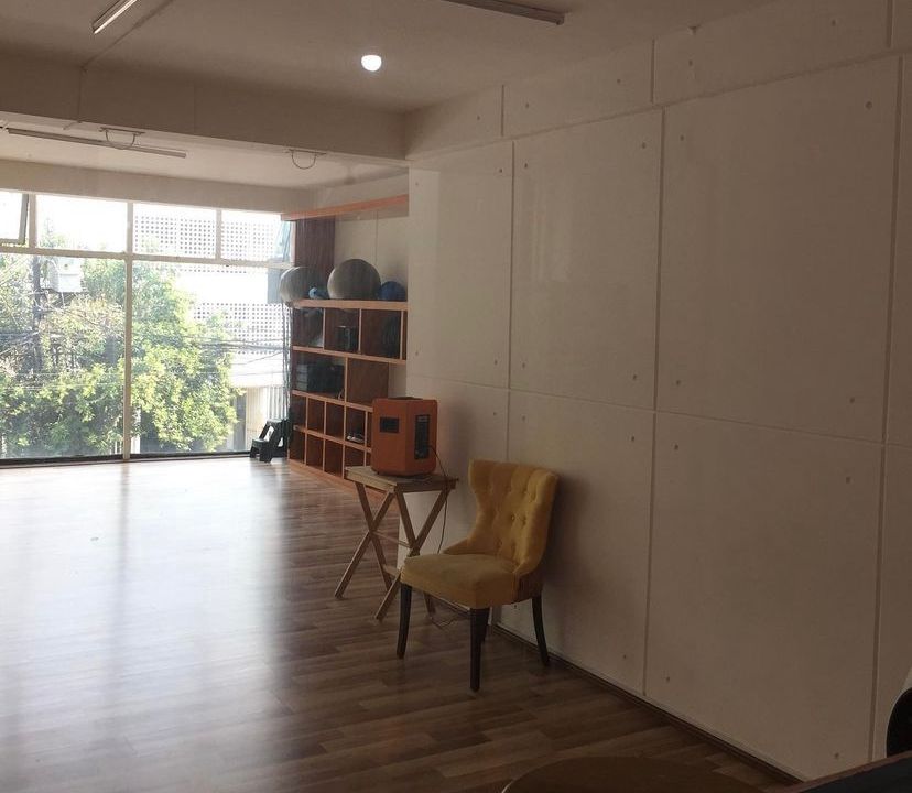 Imagem da estrutura da academia