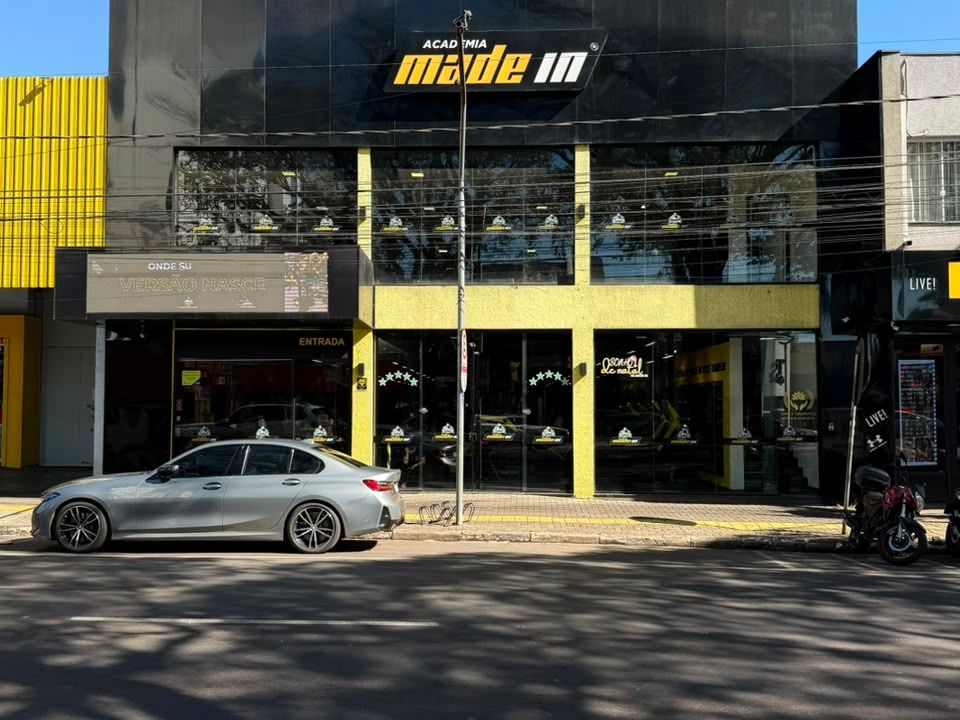 Imagem da estrutura da academia