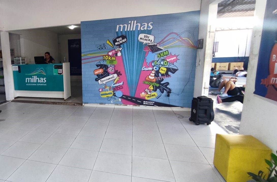 Imagem da estrutura da academia
