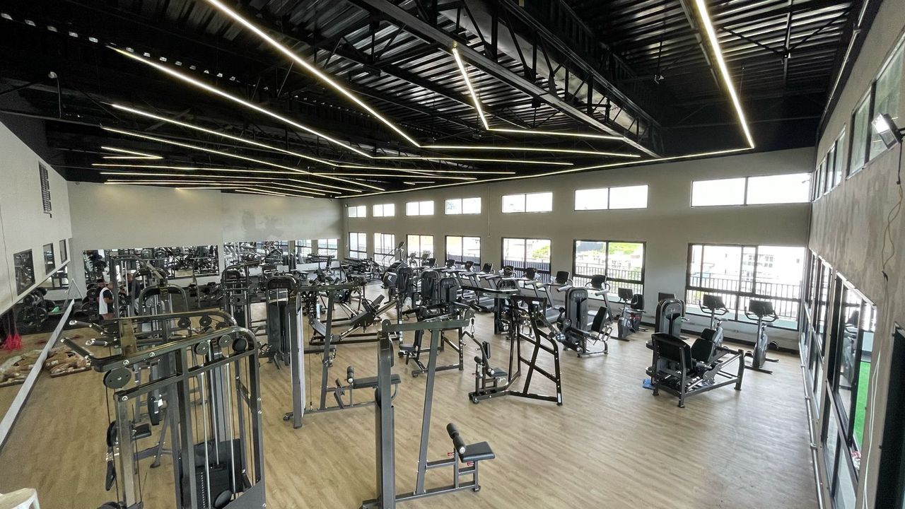 Imagem da estrutura da academia