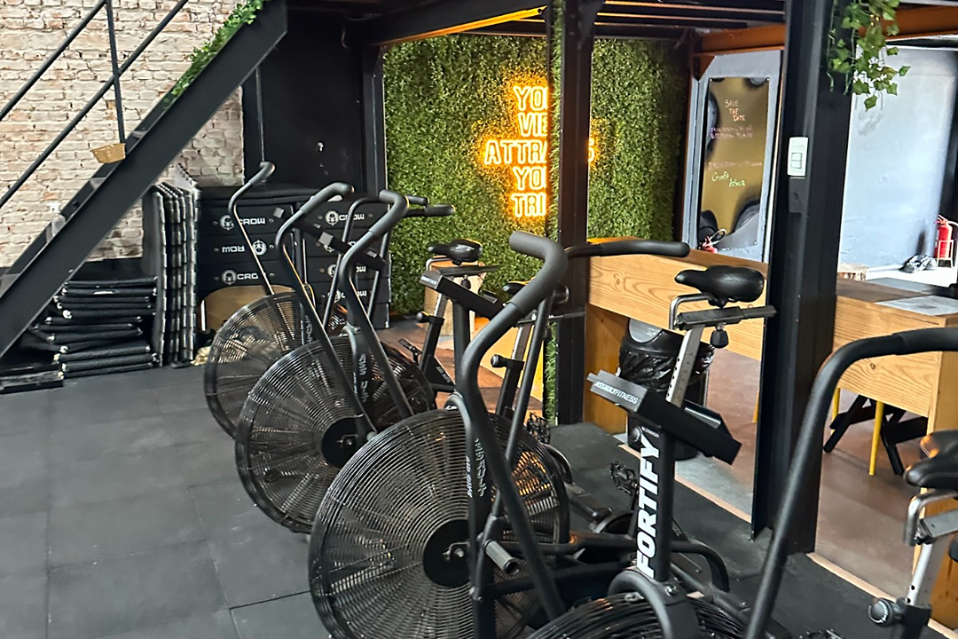 Imagem da estrutura da academia