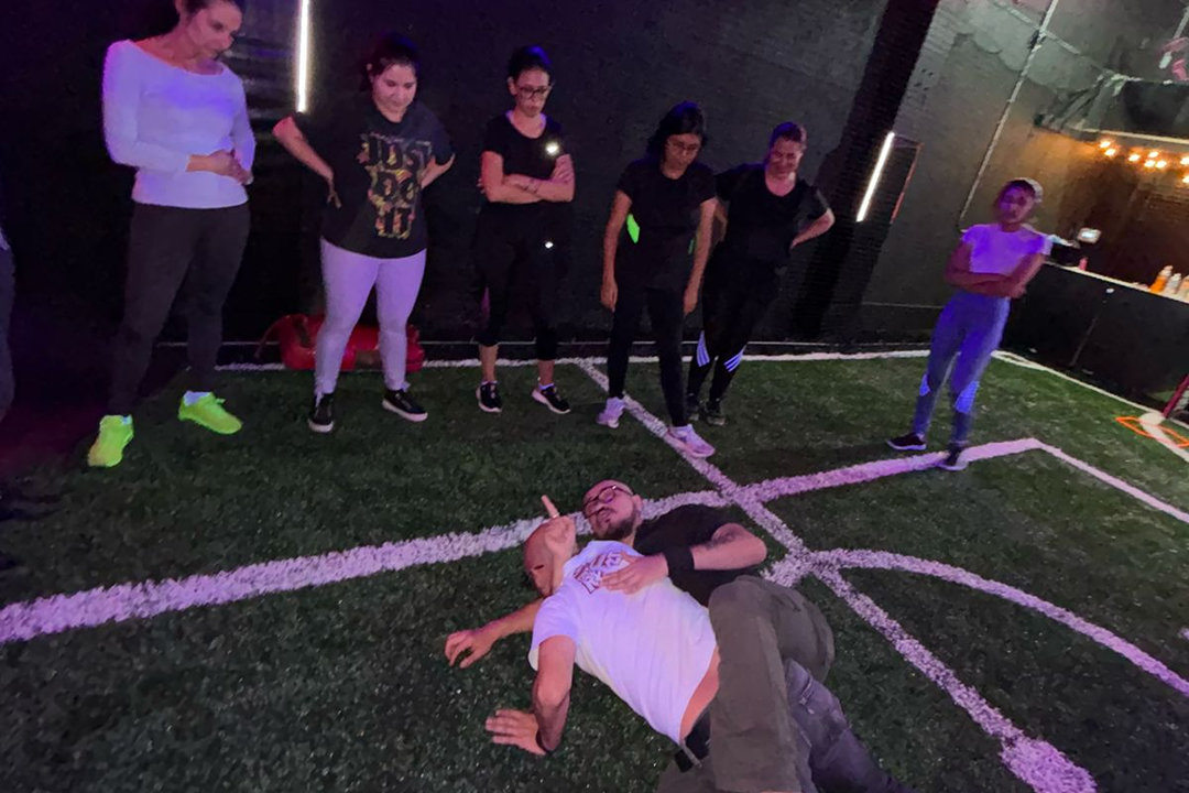 Imagem da estrutura da academia