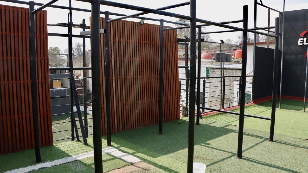 Imagem da estrutura da academia