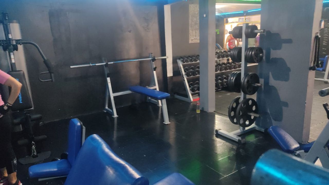 Imagem da estrutura da academia