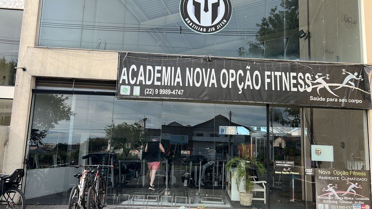 Imagem da estrutura da academia