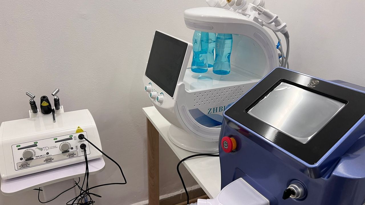 Imagem da estrutura da academia