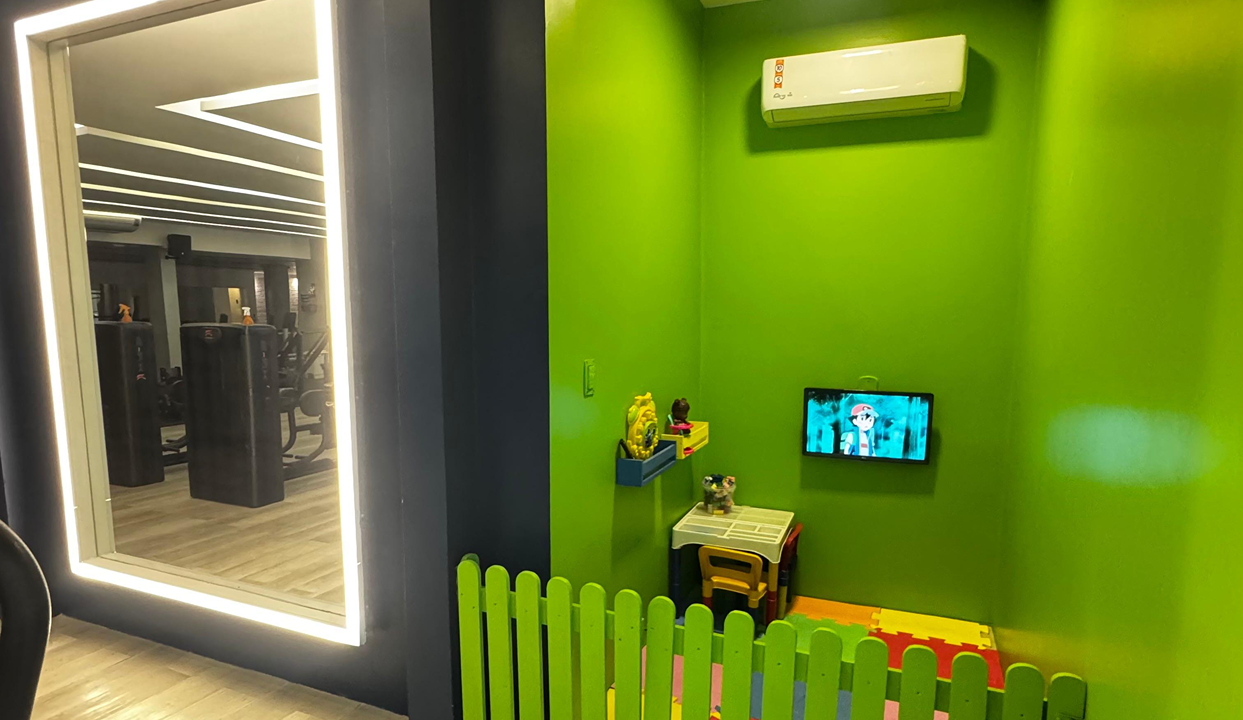 Imagem da estrutura da academia