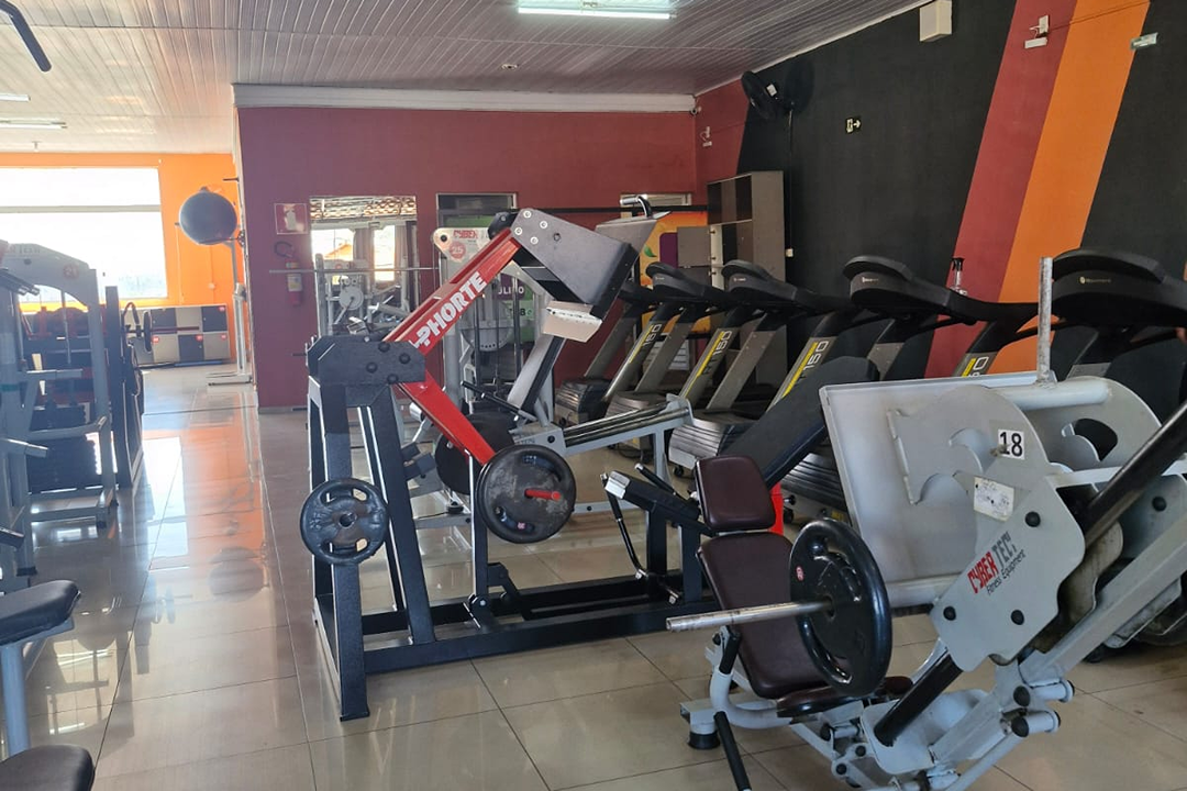 Imagem da estrutura da academia