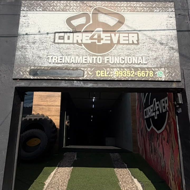Imagem da estrutura da academia