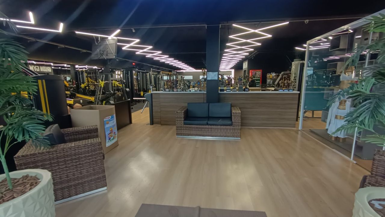 Imagem da estrutura da academia