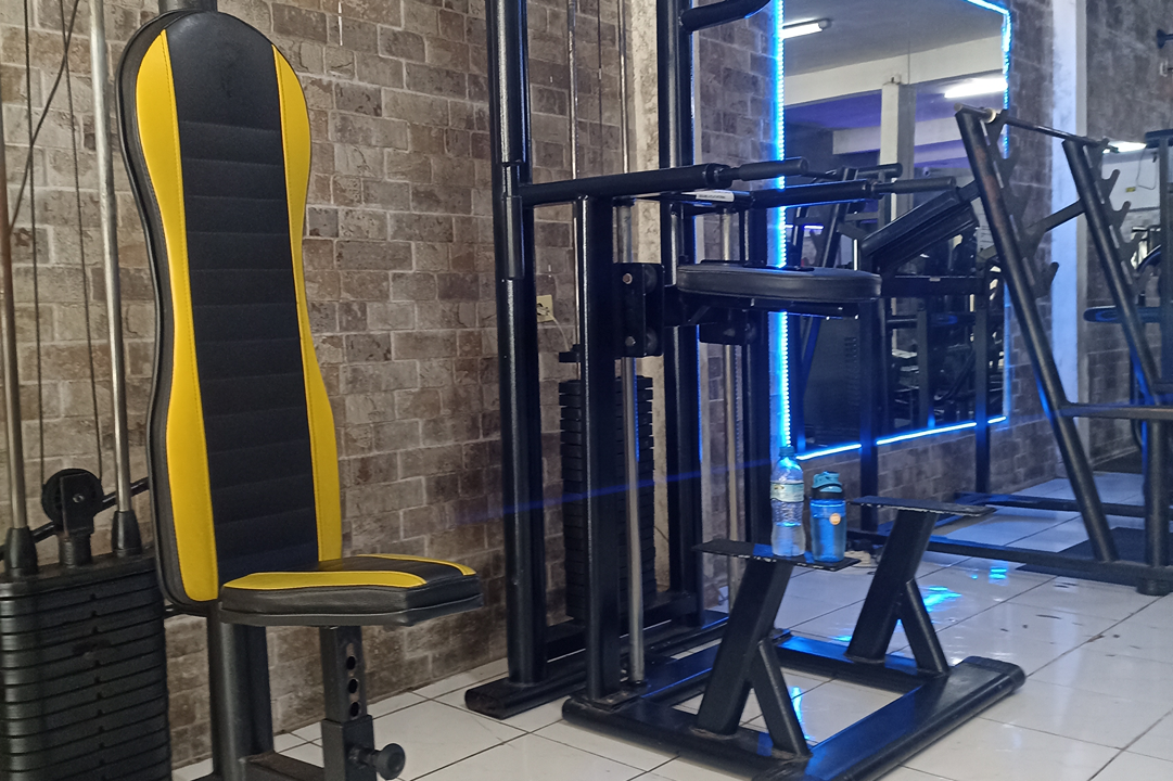 Imagem da estrutura da academia