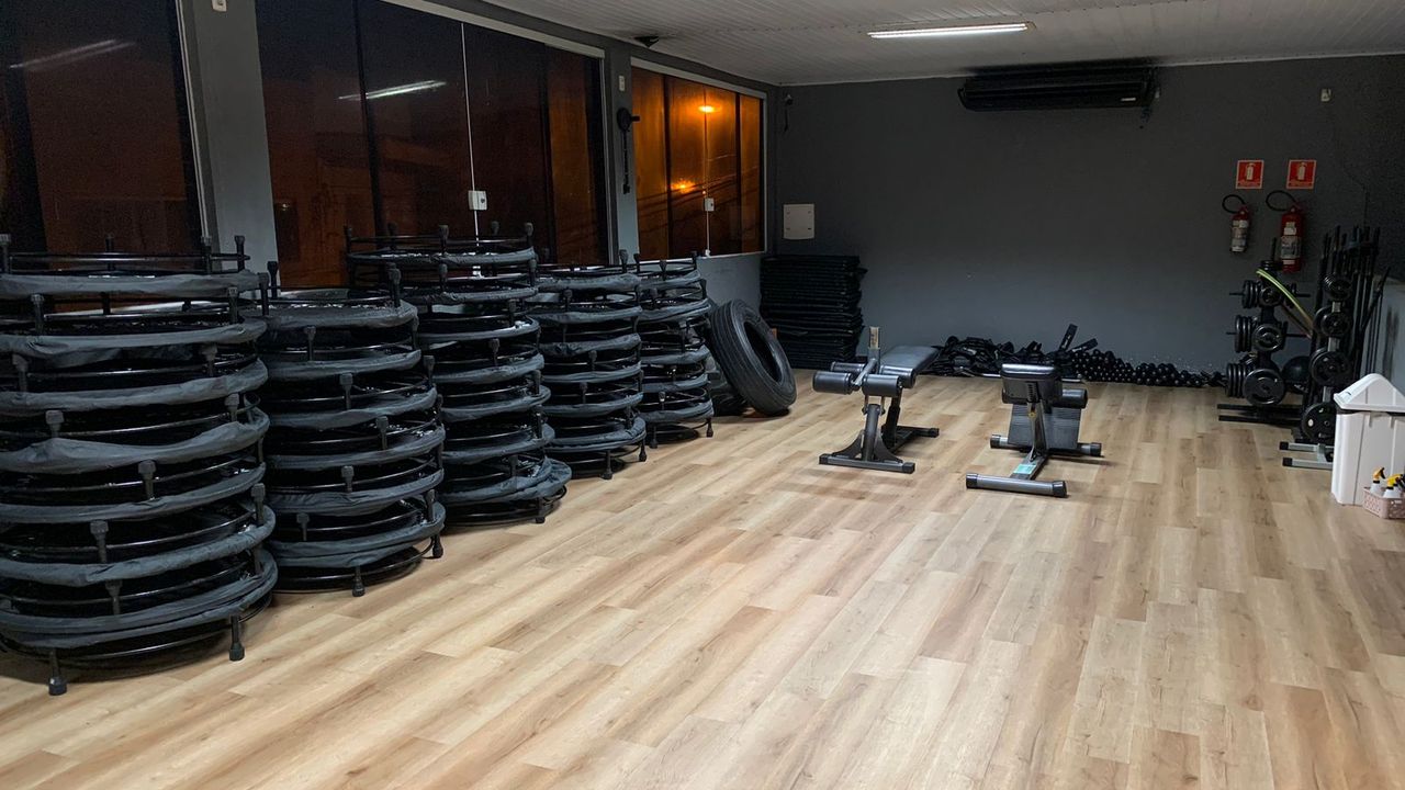 Imagem da estrutura da academia