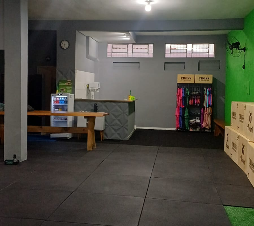 Imagem da estrutura da academia