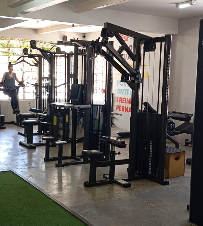 Imagem da estrutura da academia