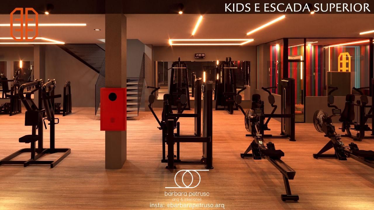 Imagem da estrutura da academia