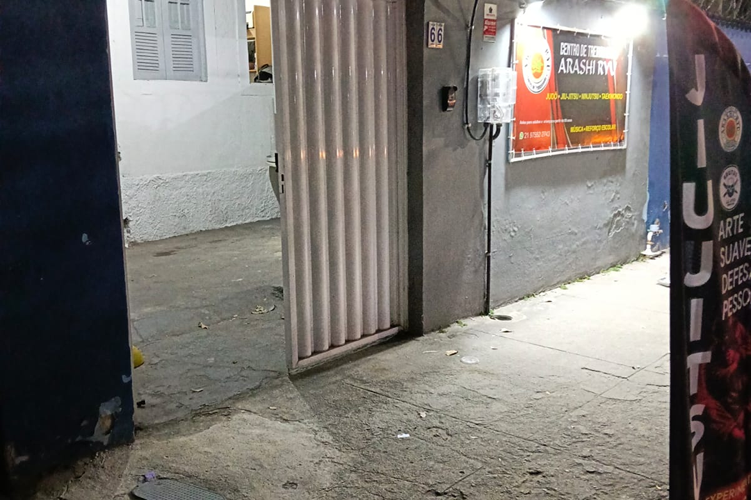 Imagem da estrutura da academia