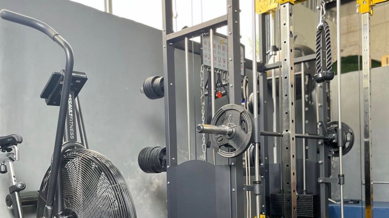 Imagem da estrutura da academia