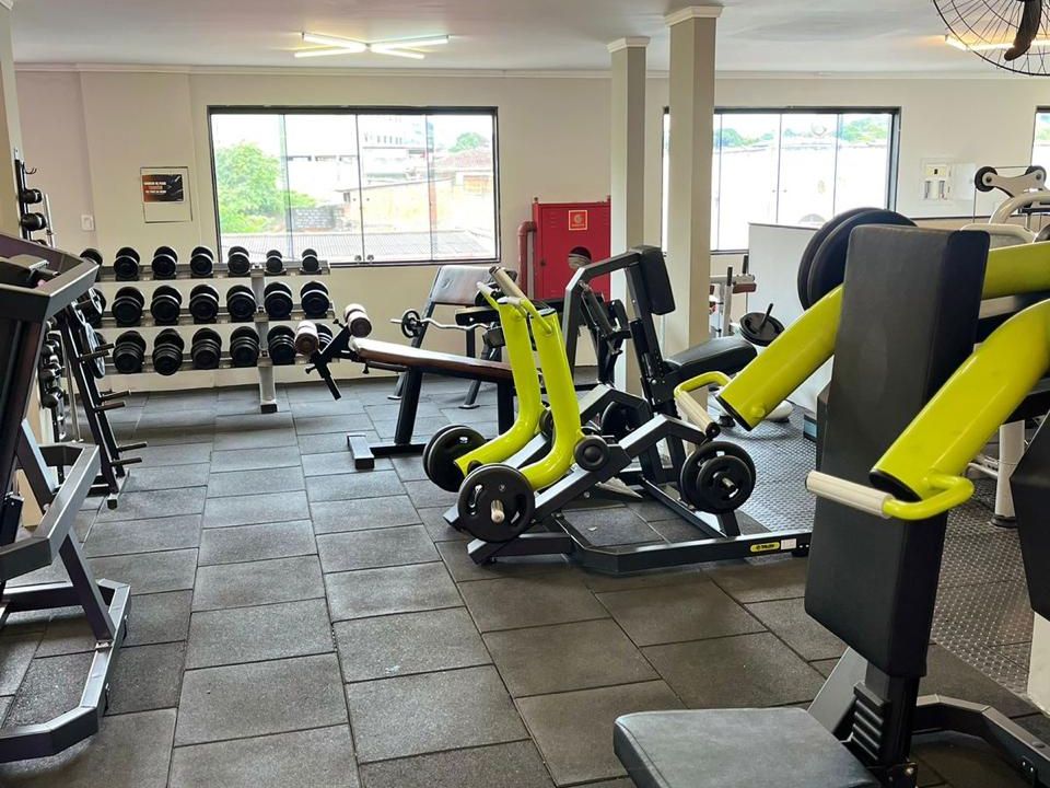 Imagem da estrutura da academia