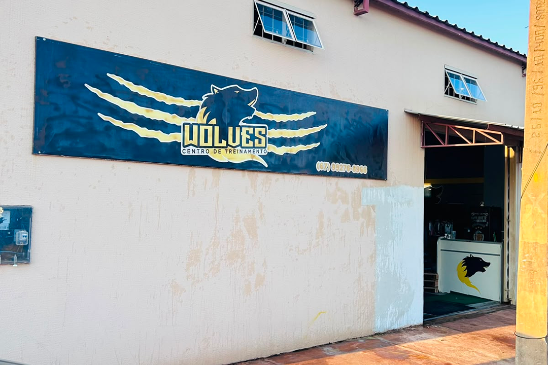 Imagem da estrutura da academia