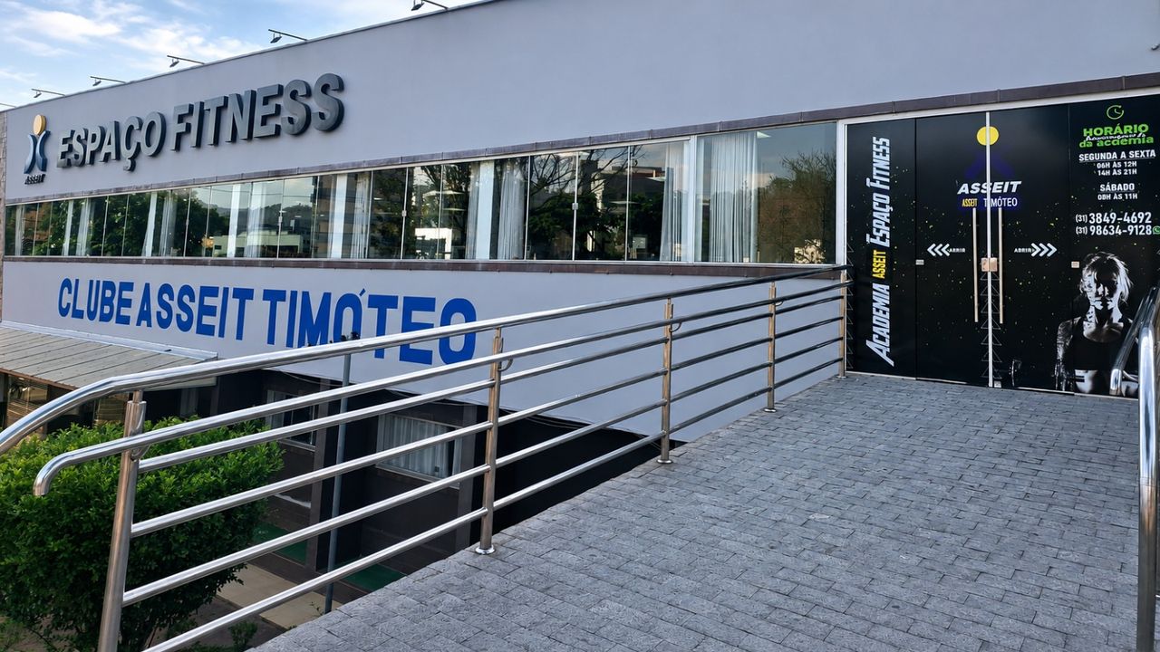 Imagem da estrutura da academia
