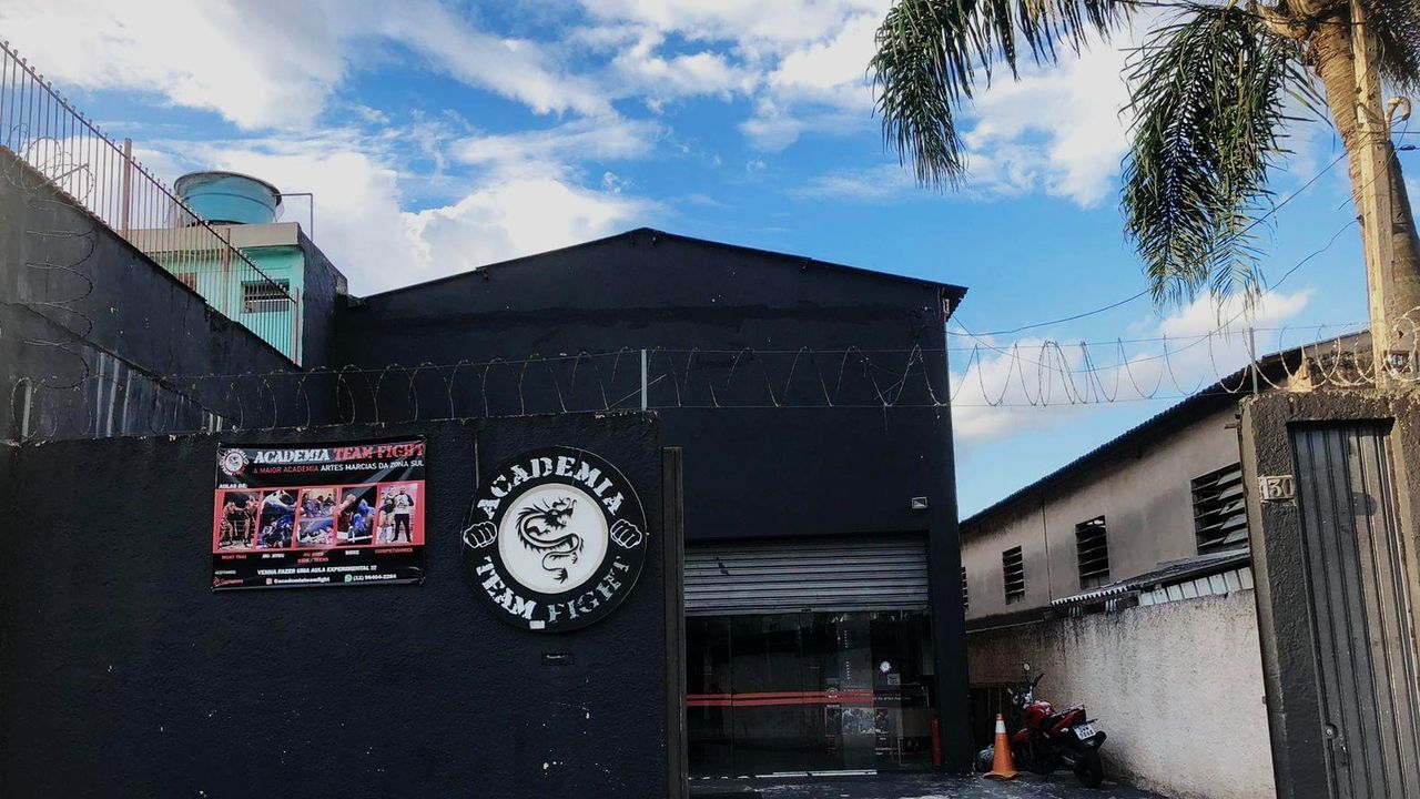 Imagem da estrutura da academia