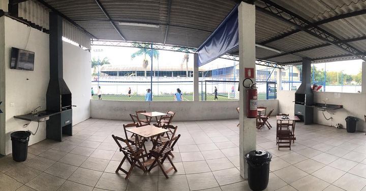 Imagem da estrutura da academia