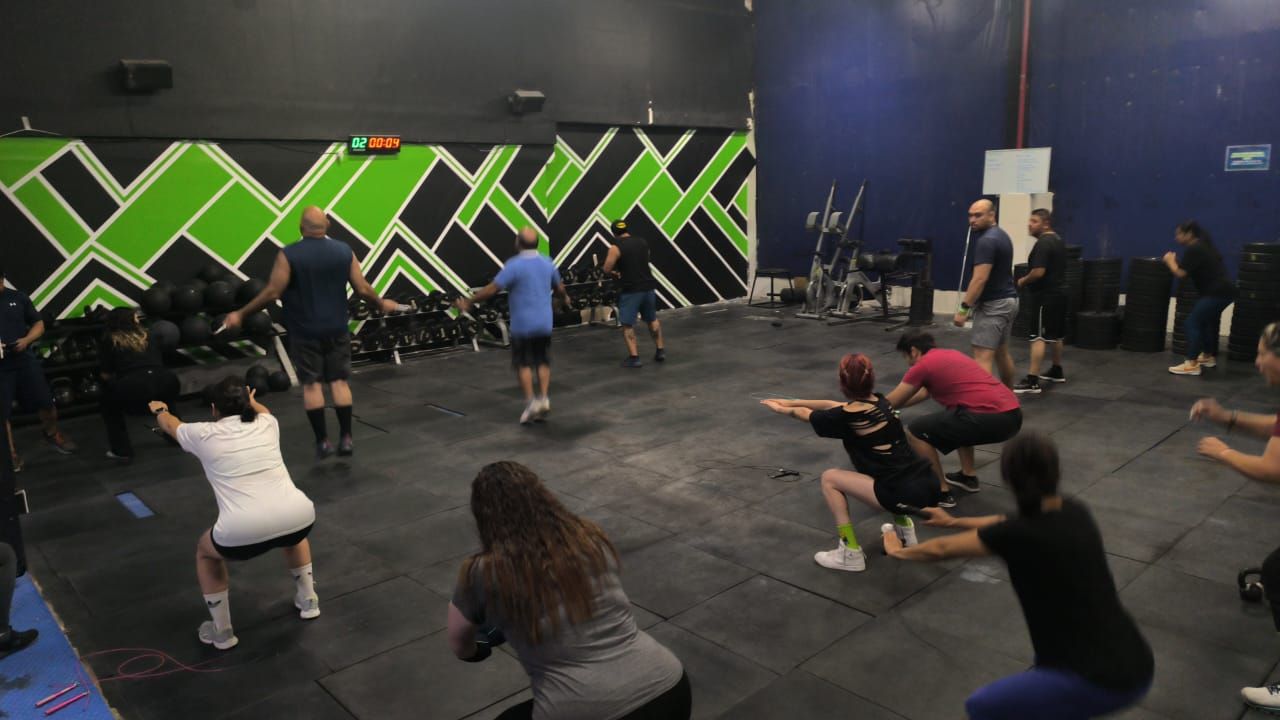 Imagem da estrutura da academia